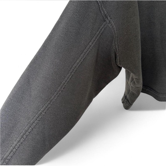 Aerie Women's Gray Cropped Pullover Sweatshirt- Size M - Picture 5 of 5